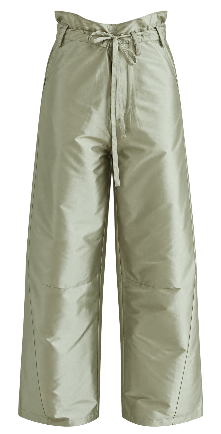 Chan Luu Techno Taffeta Barrel Pant
